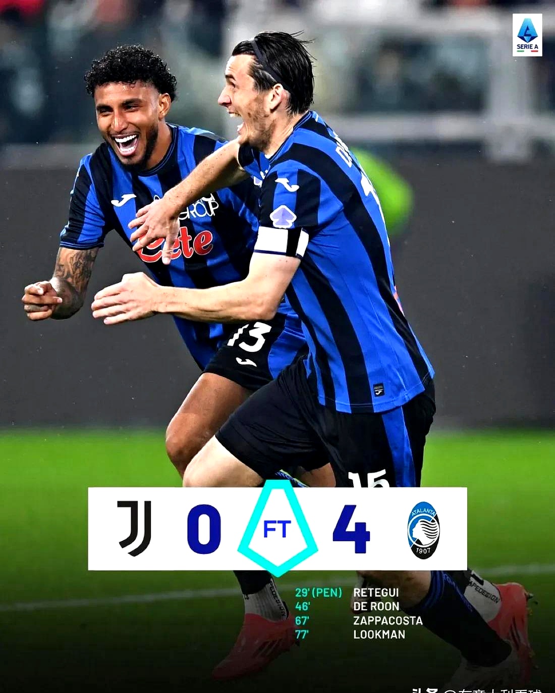 尤文图斯中场轮换，实力有所下降