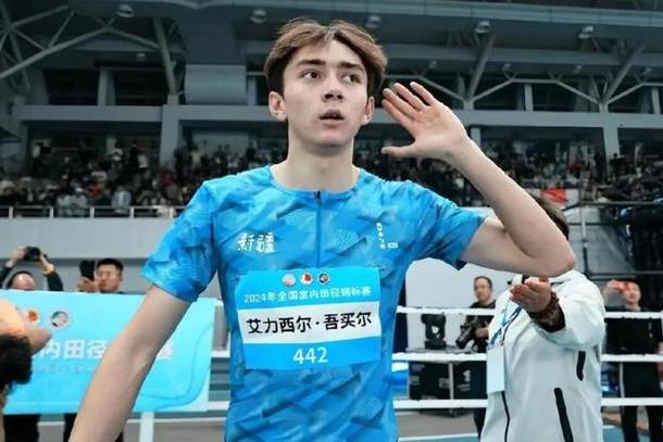 法国田径队成员夺赛前热身赛金牌